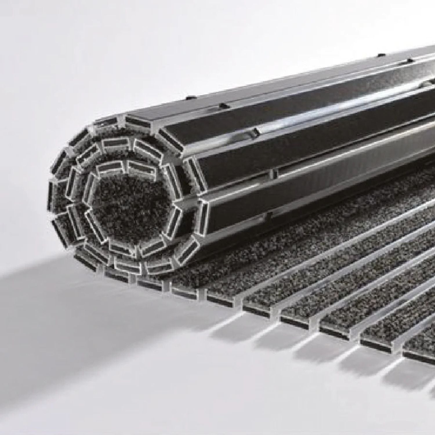 Image of 6015 Interconnected Rolling Aluminium Matting - Euronics Industries