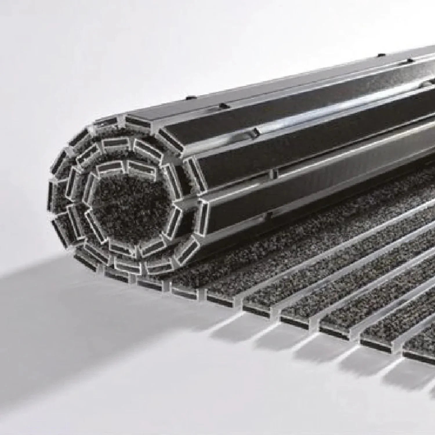 Image of 6015 Interconnected Rolling Aluminium Matting - Euronics Industries