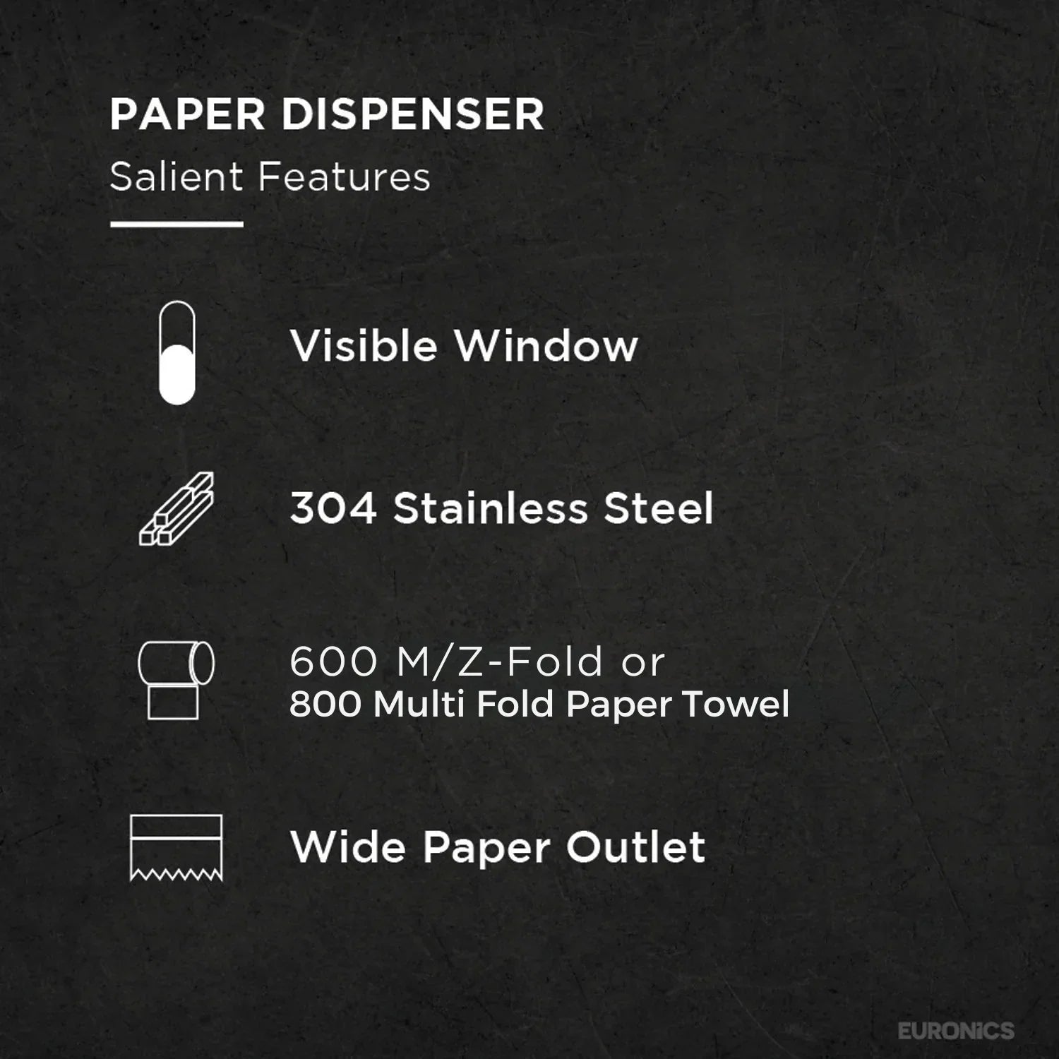 Image of RPD2 | Paper Towel Dispenser | Recessed | Stainless Steel