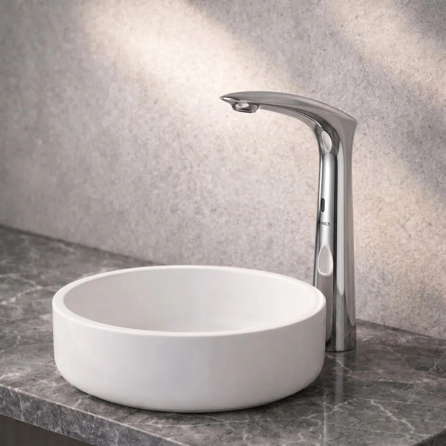 Arctic Long Body Automatic Tap (Counter Mount)