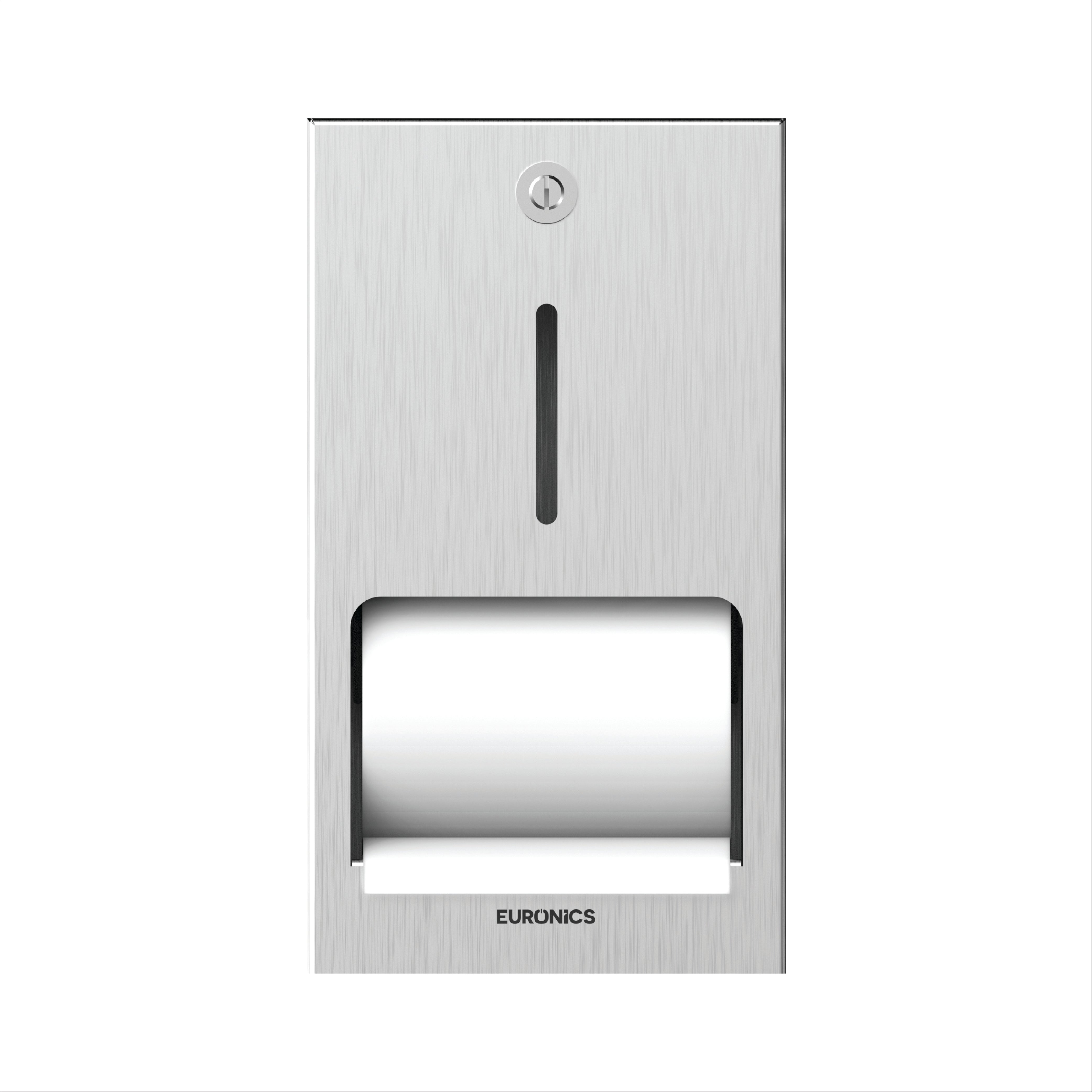 Image of EPH88D Dual Toilet Paper Roll Dispenser – SS304, Lockable