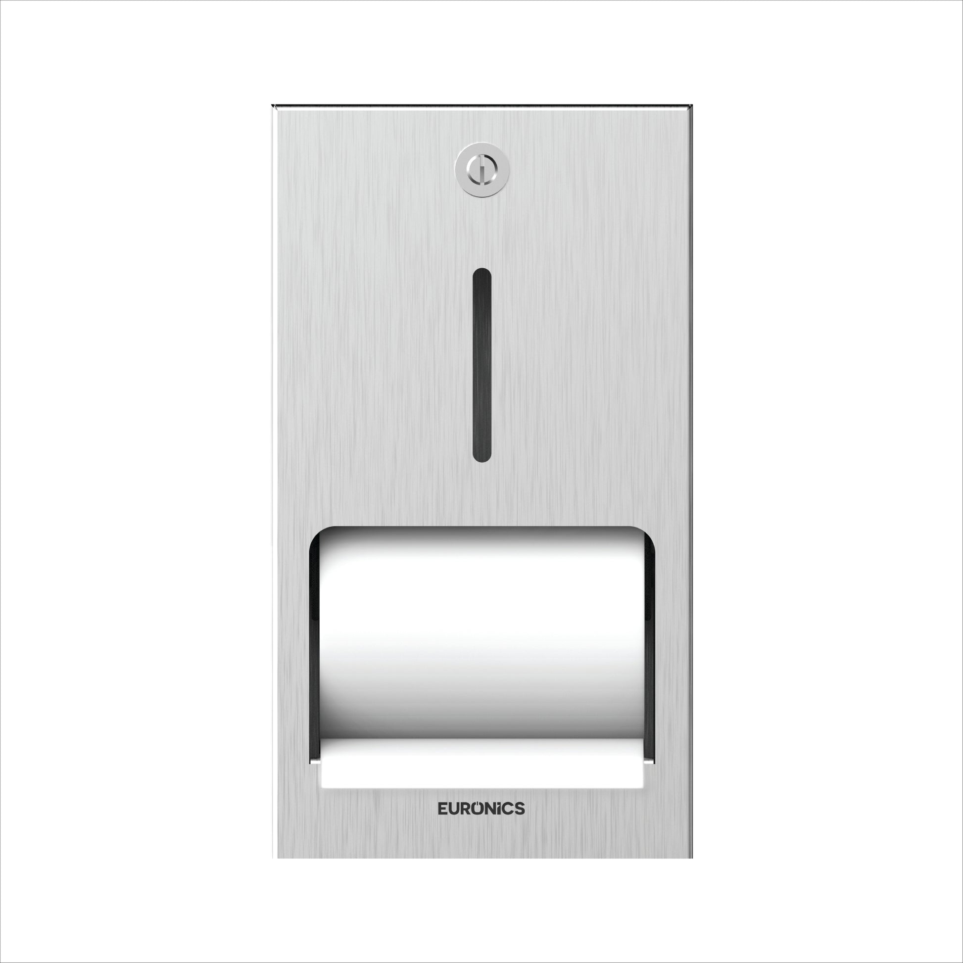 EPH88D Dual Toilet Paper Roll Dispenser – SS304, Lockable