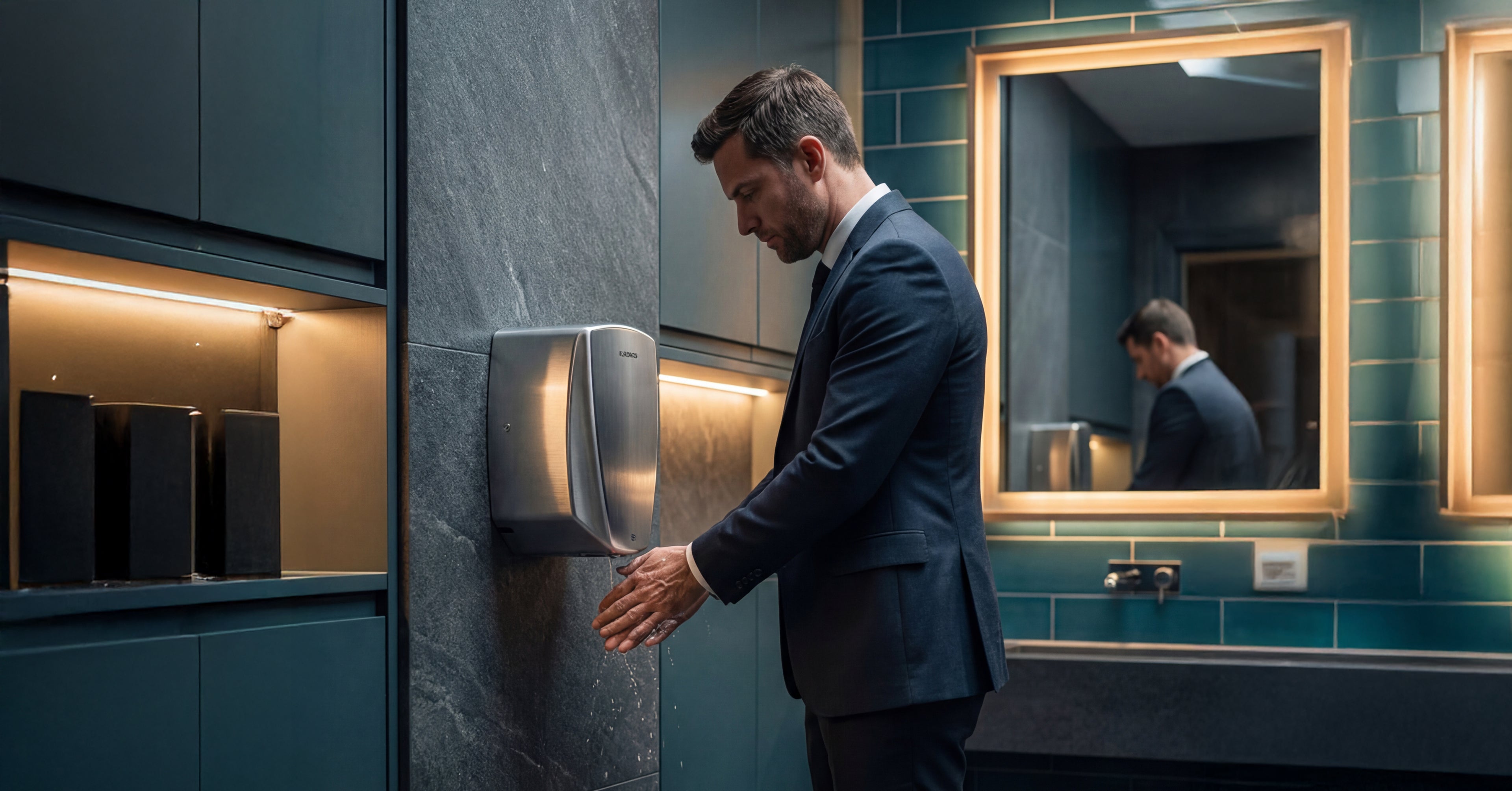 Automatic Hand Dryer Machine For Commercial Washroom By Euronics Industries