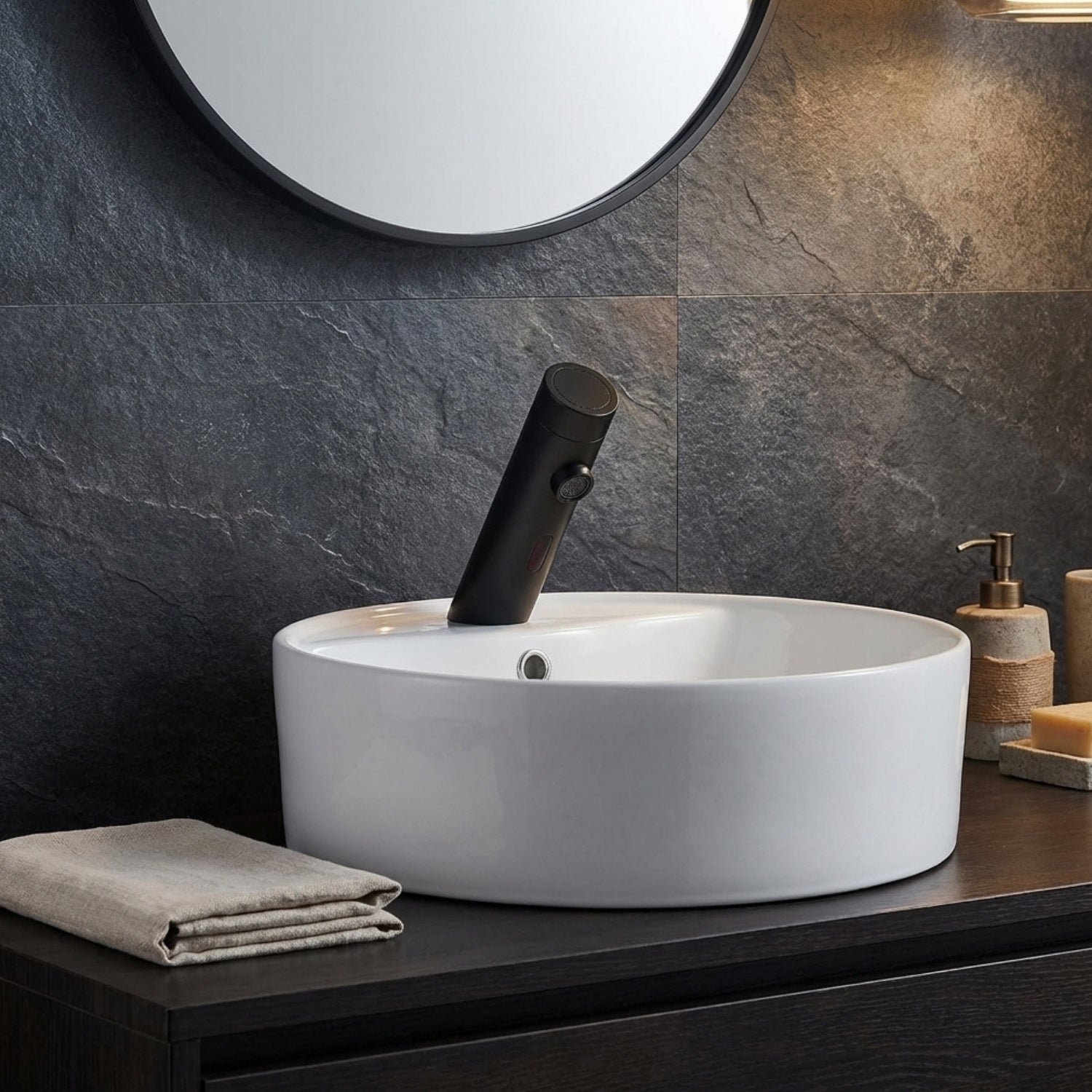 ET15E Automatic Sensor Faucet with Chrome Finish