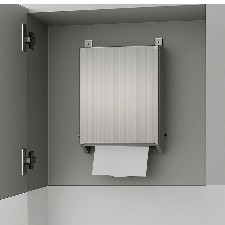 Image of BPD | Paper Dispenser | Behind Mirror Mounting + Bottom Loading