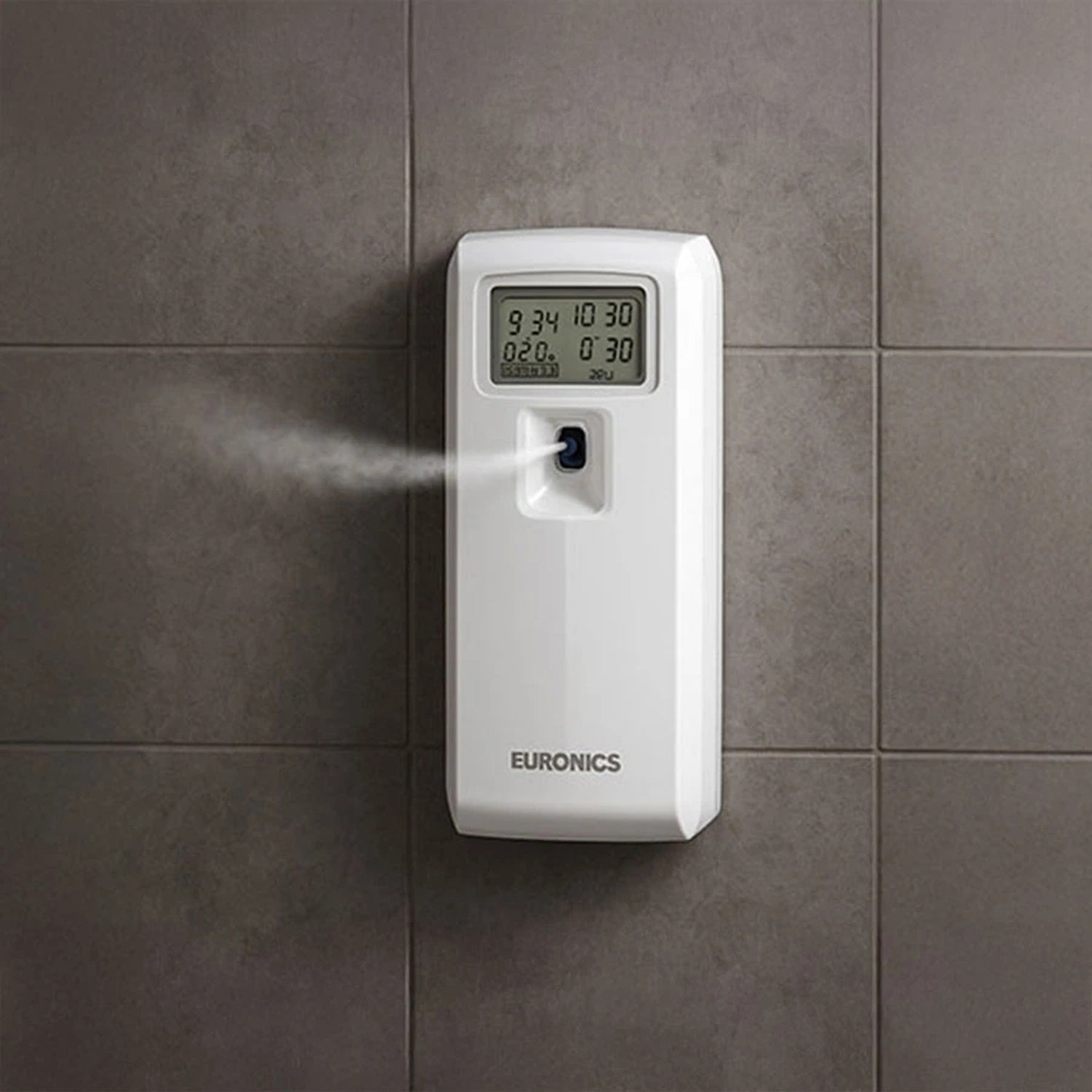 Image of EA55 Fragrance Dispenser (LCD – Digital Programming Timer) Programmable ABS Fragrance Dispenser for Commercial Washrooms
