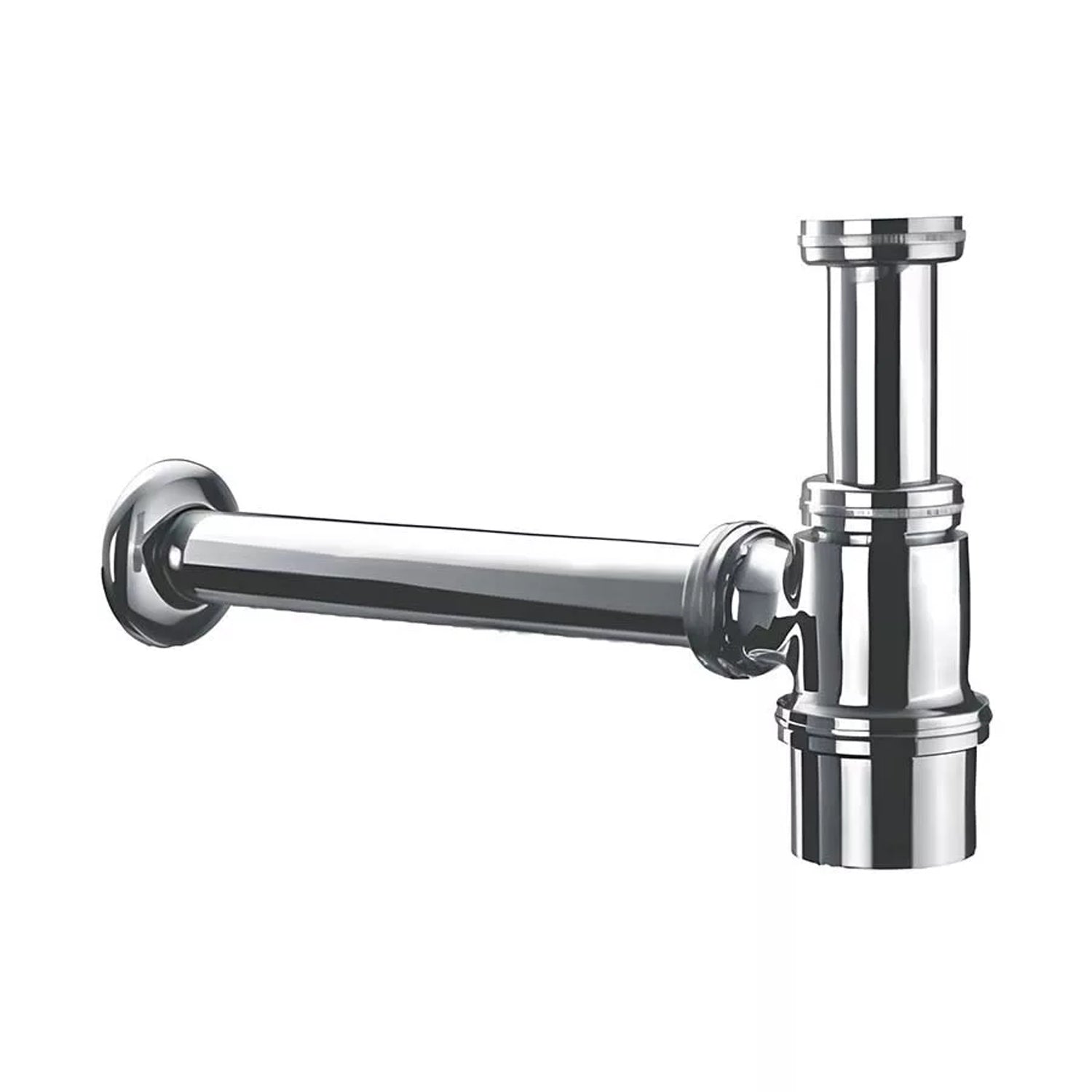Image of EBT32-CP Brass Bottle Trap - eur-EBT32-CP