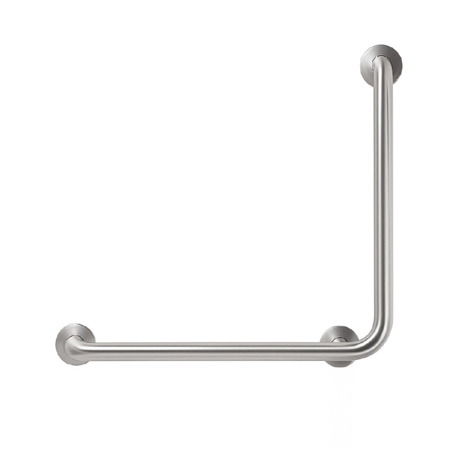 Image of EGR18 Reverse L-Shaped Stainless Steel Disabled Grab Bar for WC Areas