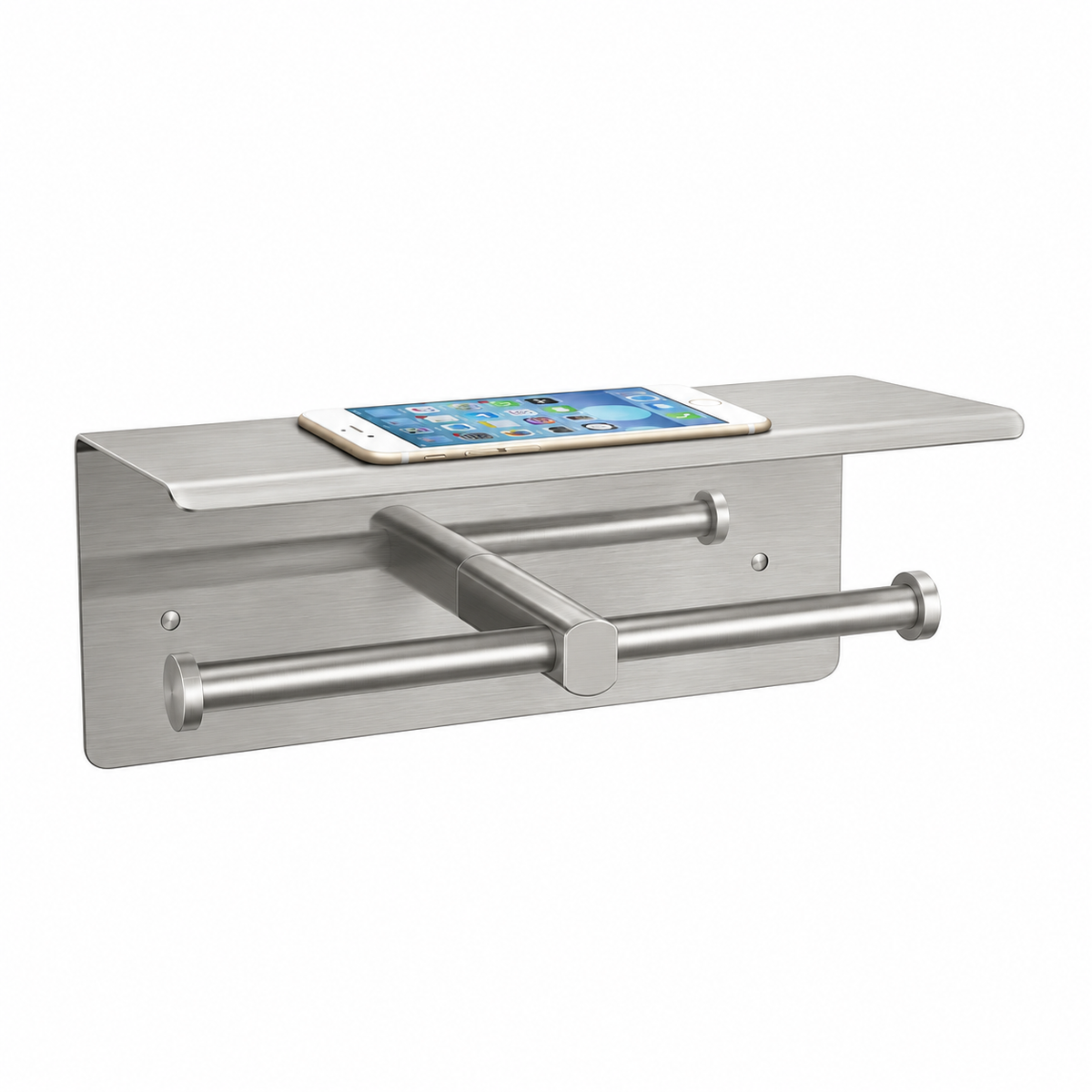 EPH10 | Toilet Roll Dispenser with Mobile Stand | Twin Roll | Exposed