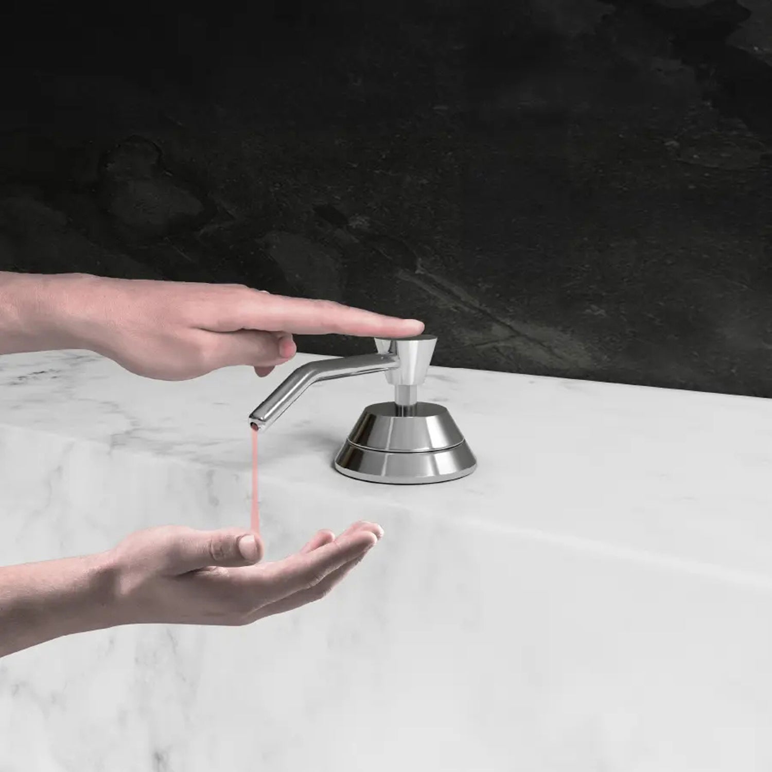 ES37 — Soap Dispenser (Under Counter) Concealed High-Capacity Soap Dispensing Solution for Commercial Washrooms