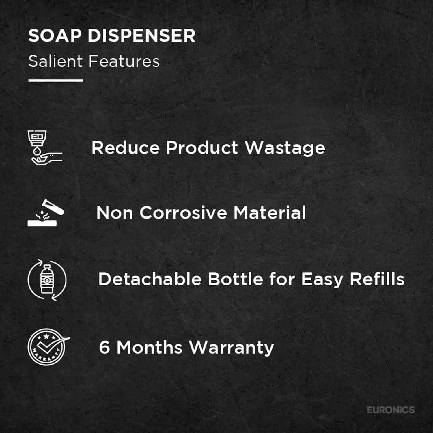 Image of ES37 — Soap Dispenser (Under Counter) Concealed High-Capacity Soap Dispensing Solution for Commercial Washrooms