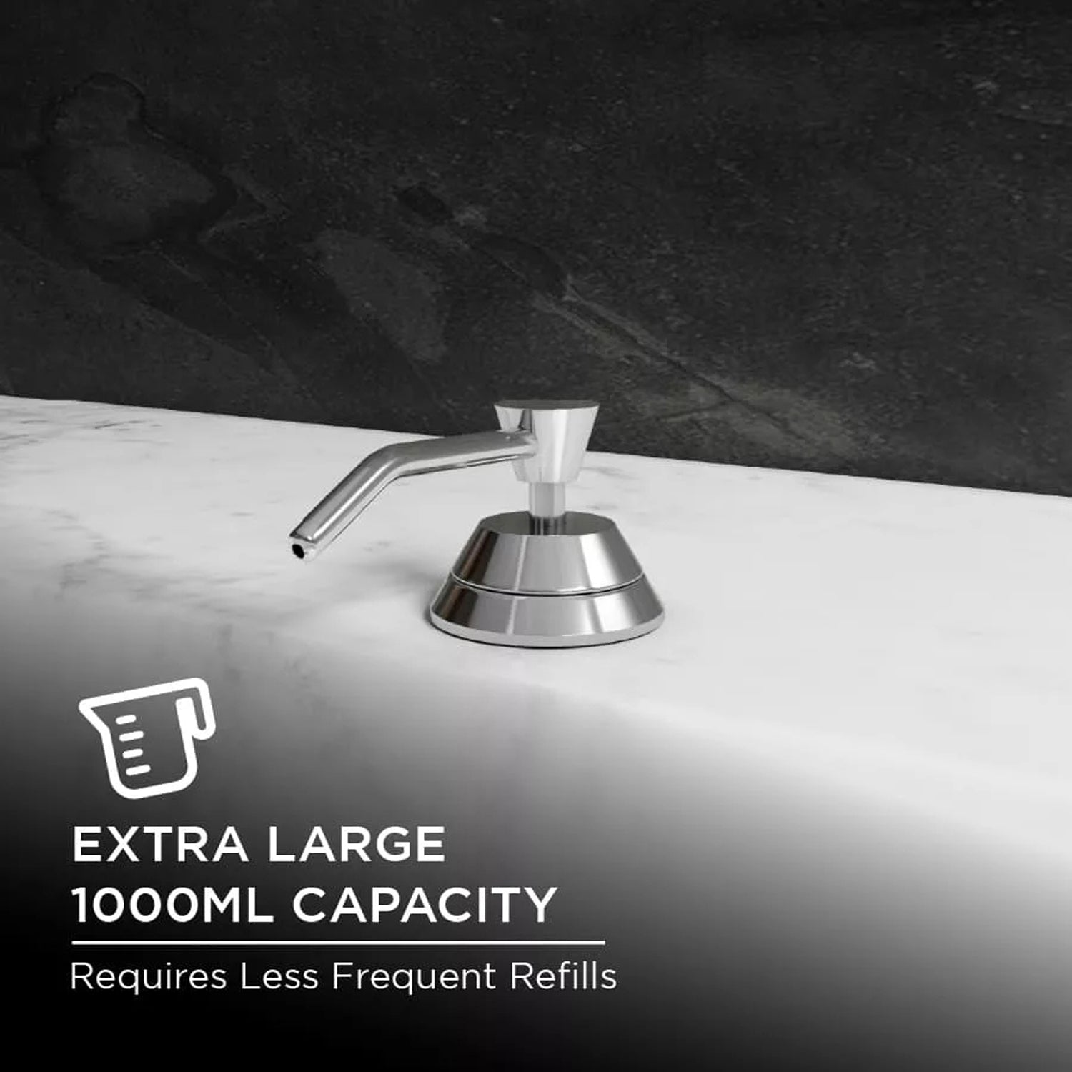Image of ES37 — Soap Dispenser (Under Counter) Concealed High-Capacity Soap Dispensing Solution for Commercial Washrooms