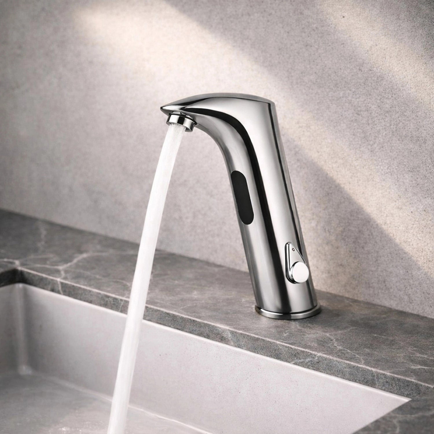 Image of ET02HC Automatic Sensor Faucet for Mixed Water Control (Basin Mount)