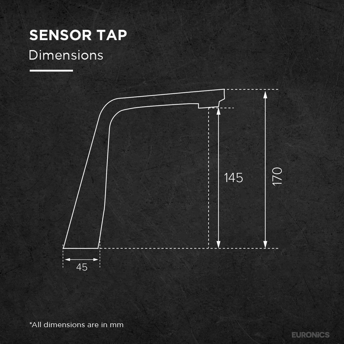 ET04BE | Sensor Tap | Automatic | Basin Mount