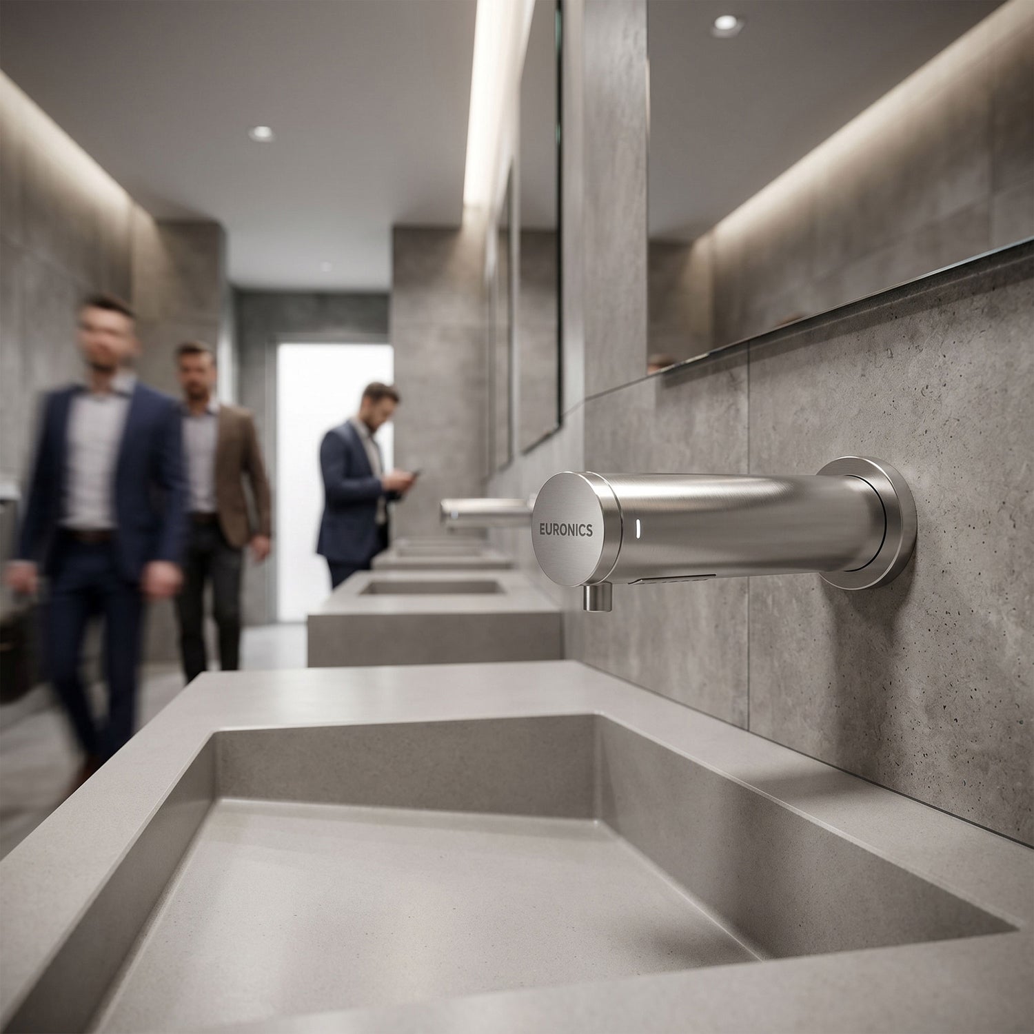 Image of FKSD4W — Auto Foam Soap Dispenser Touch-Free Wall Mounted Foam Dispenser for Commercial & Public Wash Areas