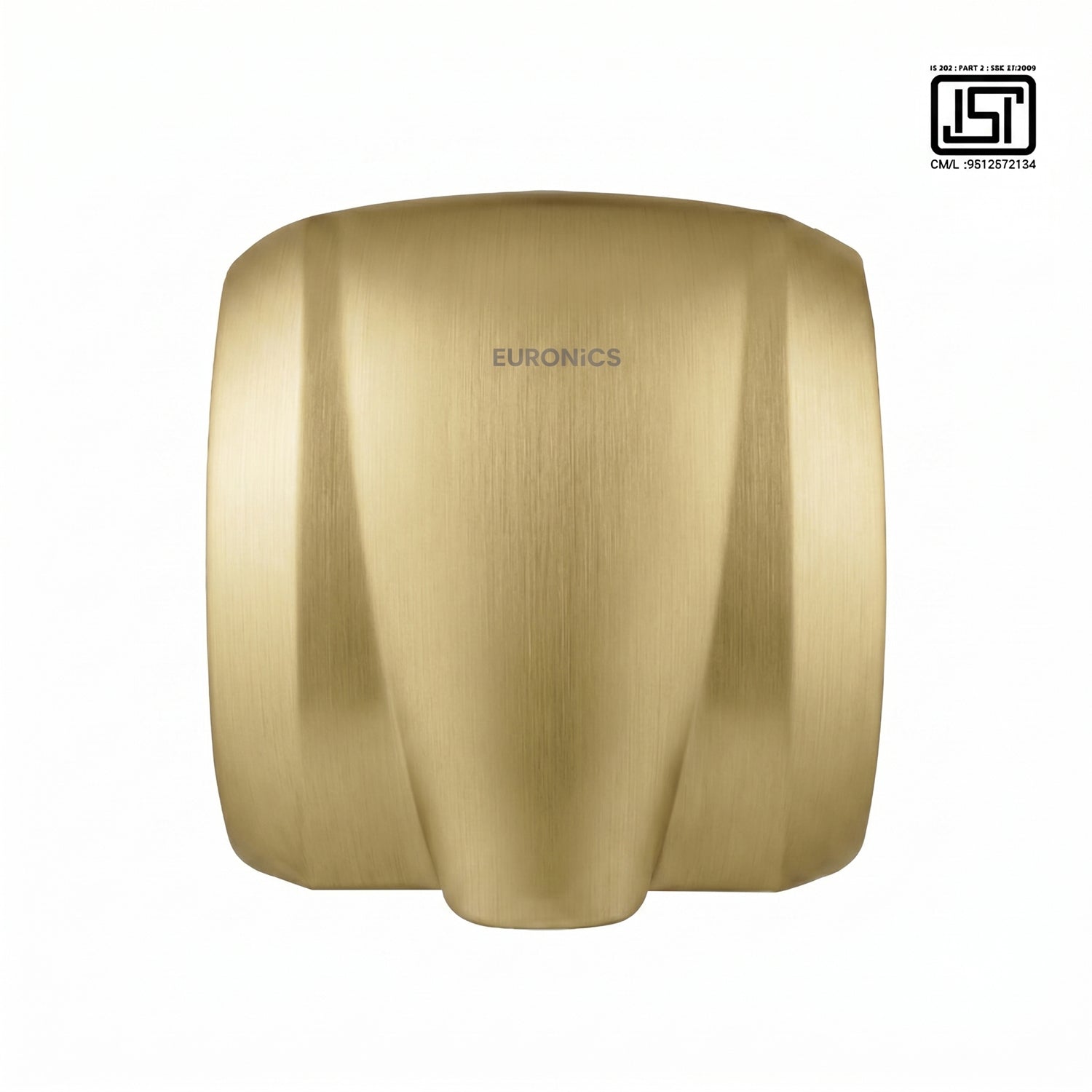 EH210N | Automatic Hand Dryer  Compact Neutral-Finish Automatic Hand Dryer for Commercial Washrooms