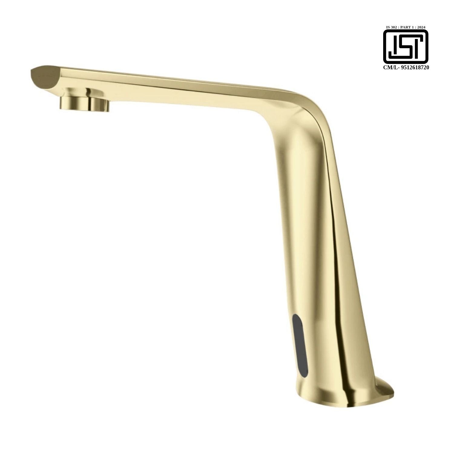 ET04BE Dual-Power Automatic Sensor Faucet with Chrome Finish