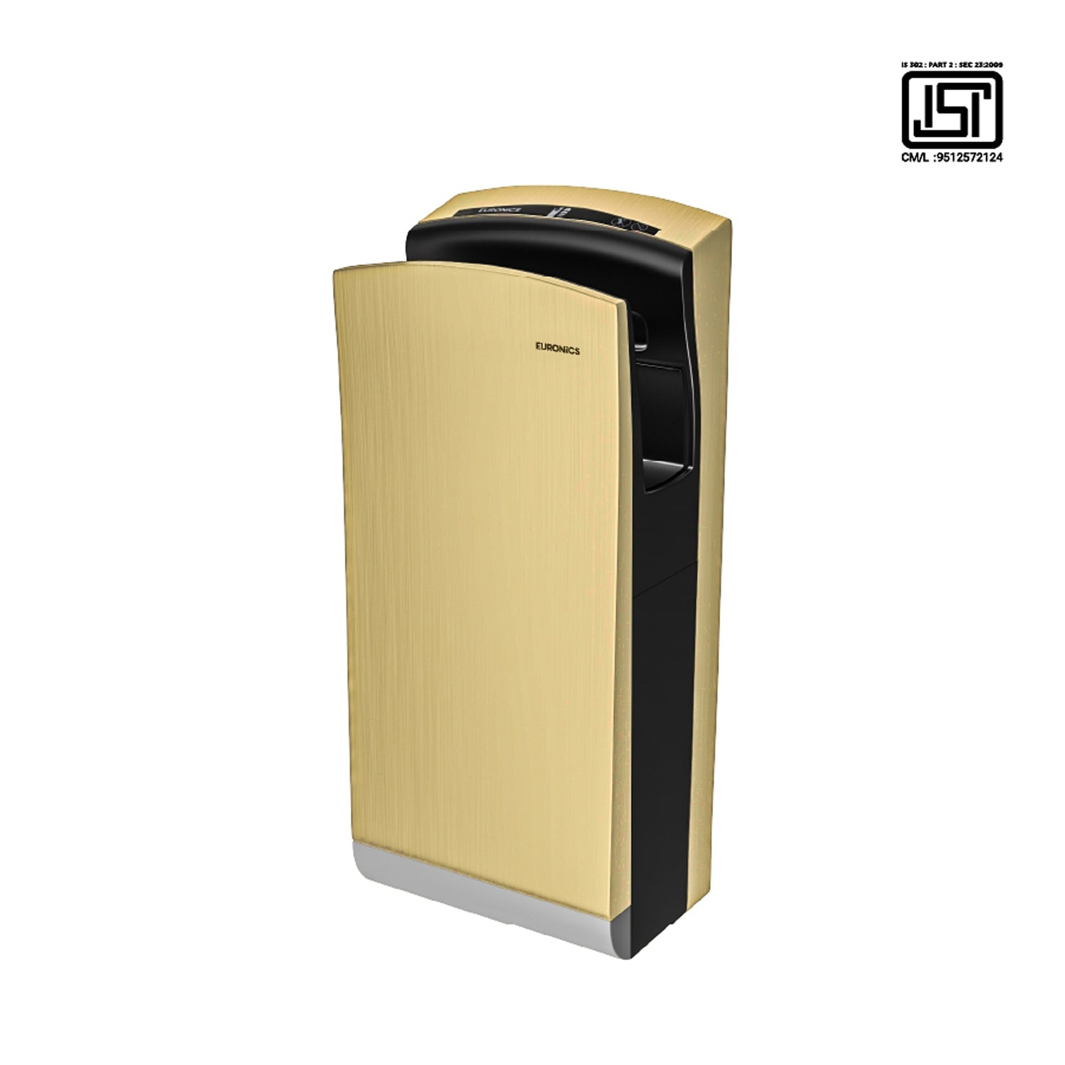 Image of SJD2S | Jet Automatic Hand Dryer (Brush Motor) Premium Stainless-Steel Jet Automatic Hand Dryer for High-Traffic Commercial Washrooms