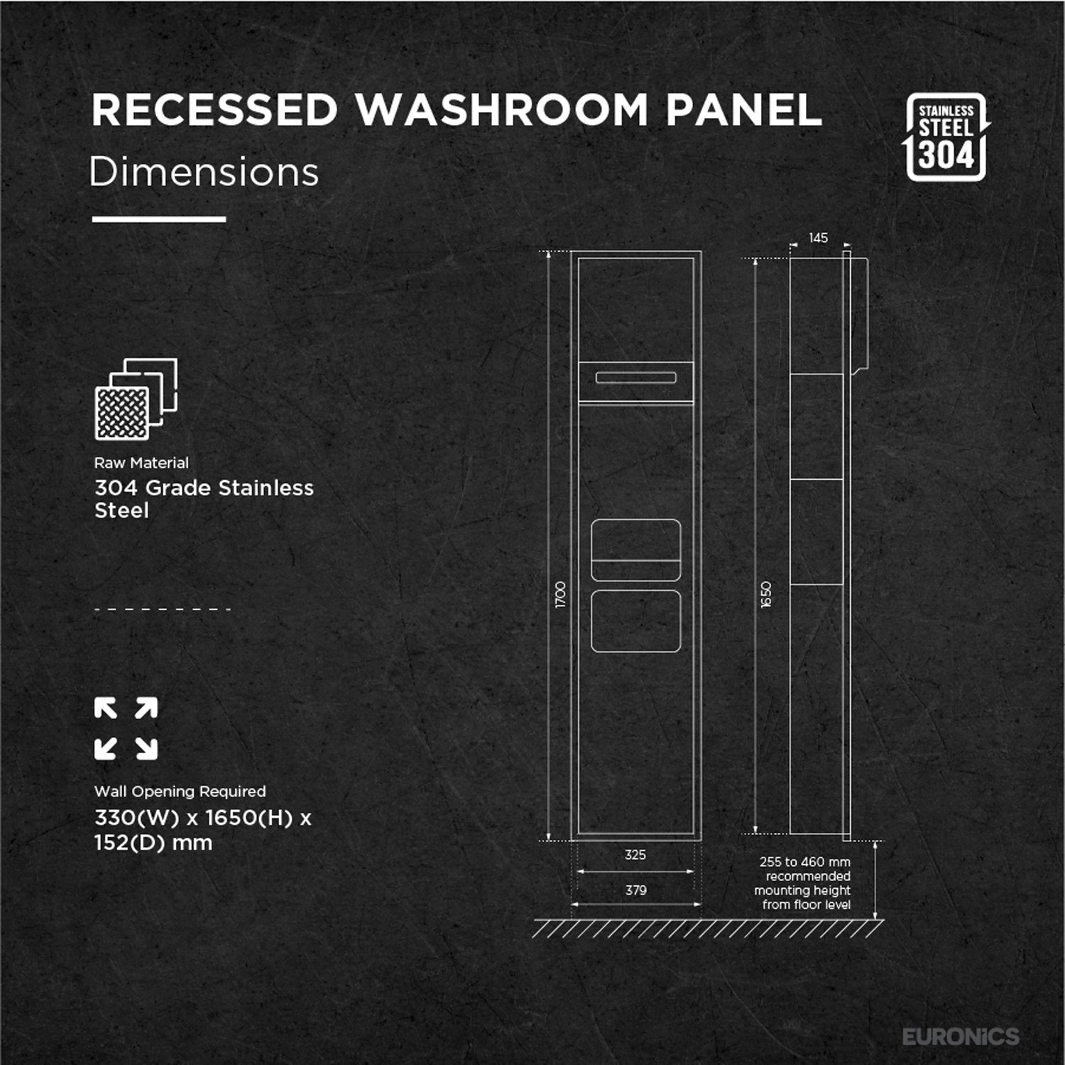 Image of KMR53AE — All-in-One Washroom Panel

Automatic Paper Roll Dispenser + Hand Dryer + Waste Receptacle