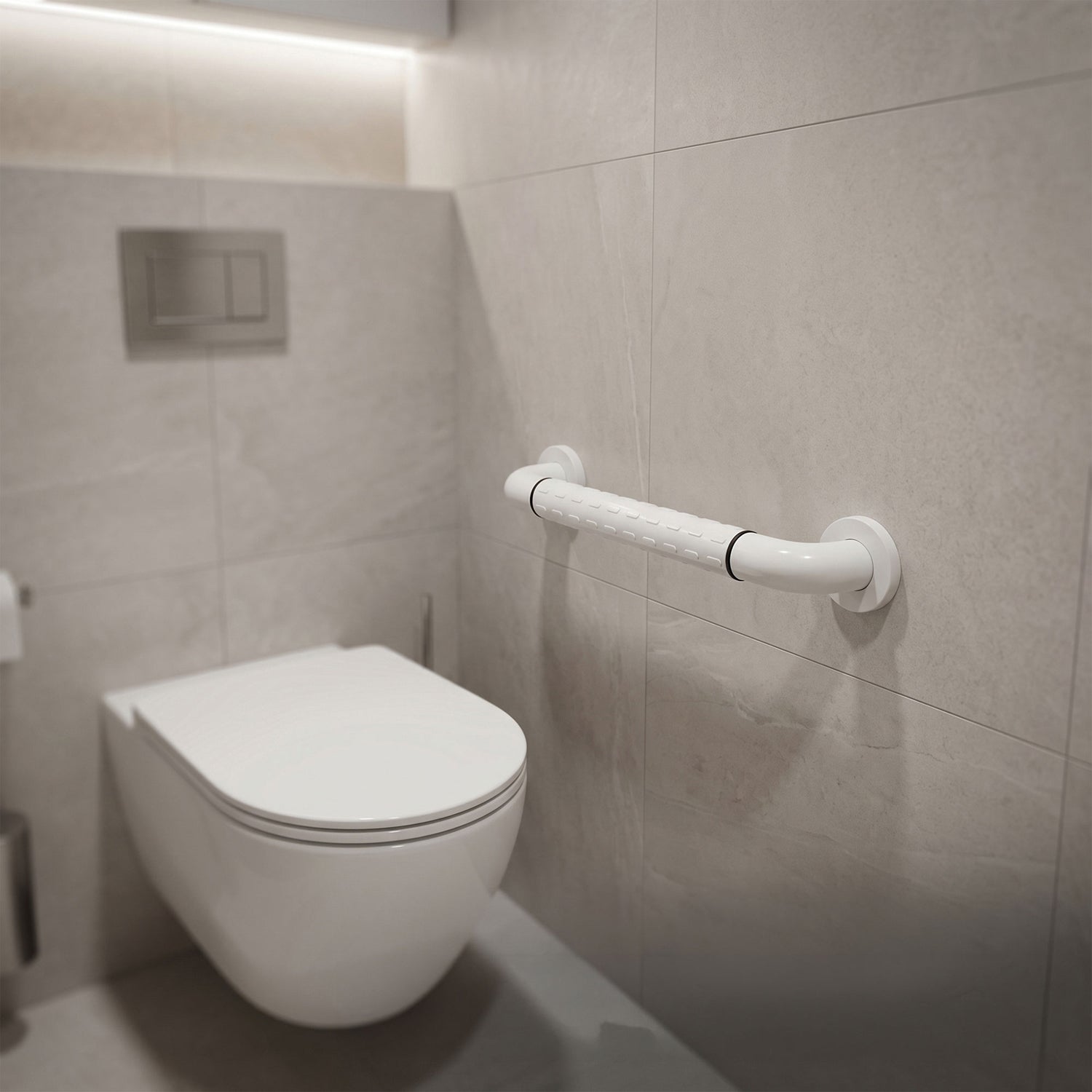 Image of NGR01 600MM Nylon-Coated Stainless Steel Grab Bar for WC Areas