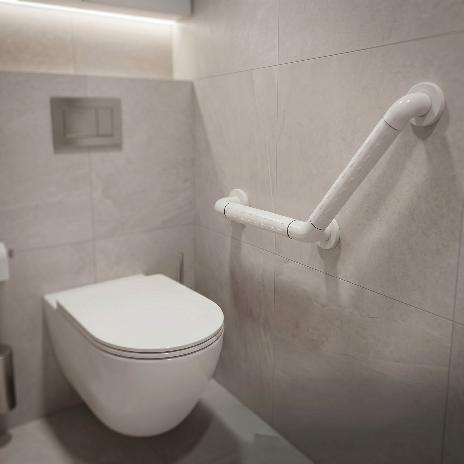 NGR05 Nylon-Coated Stainless Steel Grab Bar for WC Areas