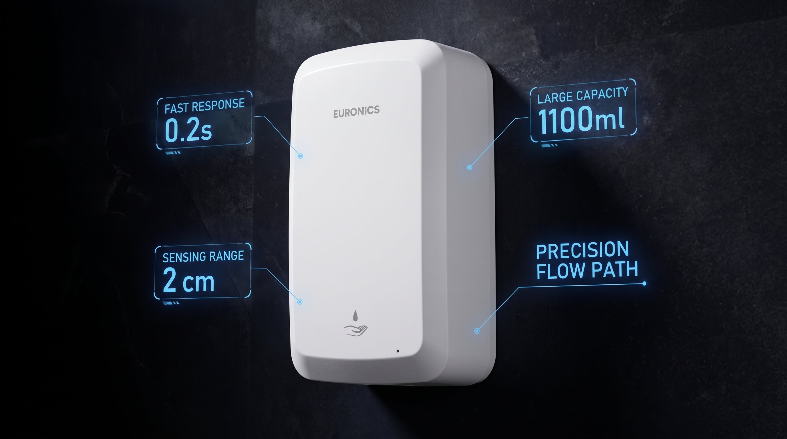 ES83AC — Auto Soap Dispenser Touch-Free High-Capacity Soap