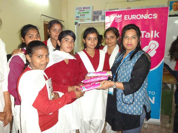 Sanitary Pad Distribution