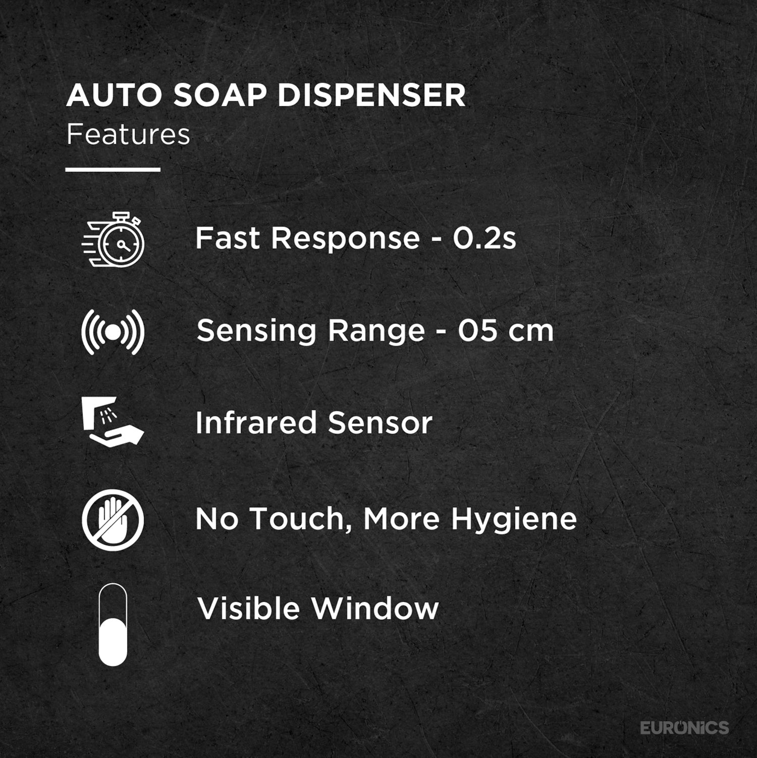Image of Tierra — Auto Soap Dispenser Touch-Free Soap Dispensing Solution for Modern Commercial Washrooms