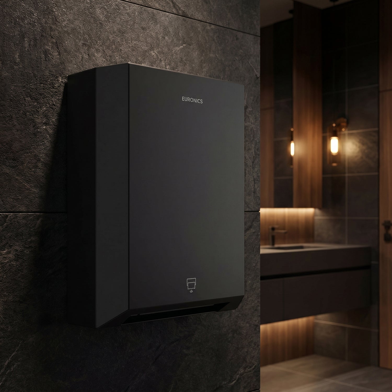 Image of Trimax AP3 Premium Automatic Stainless Steel Paper Towel Dispenser for Washbasin Areas