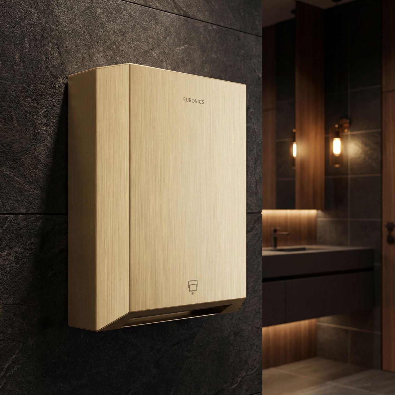 Image of Trimax AP3 Premium Automatic Stainless Steel Paper Towel Dispenser for Washbasin Areas