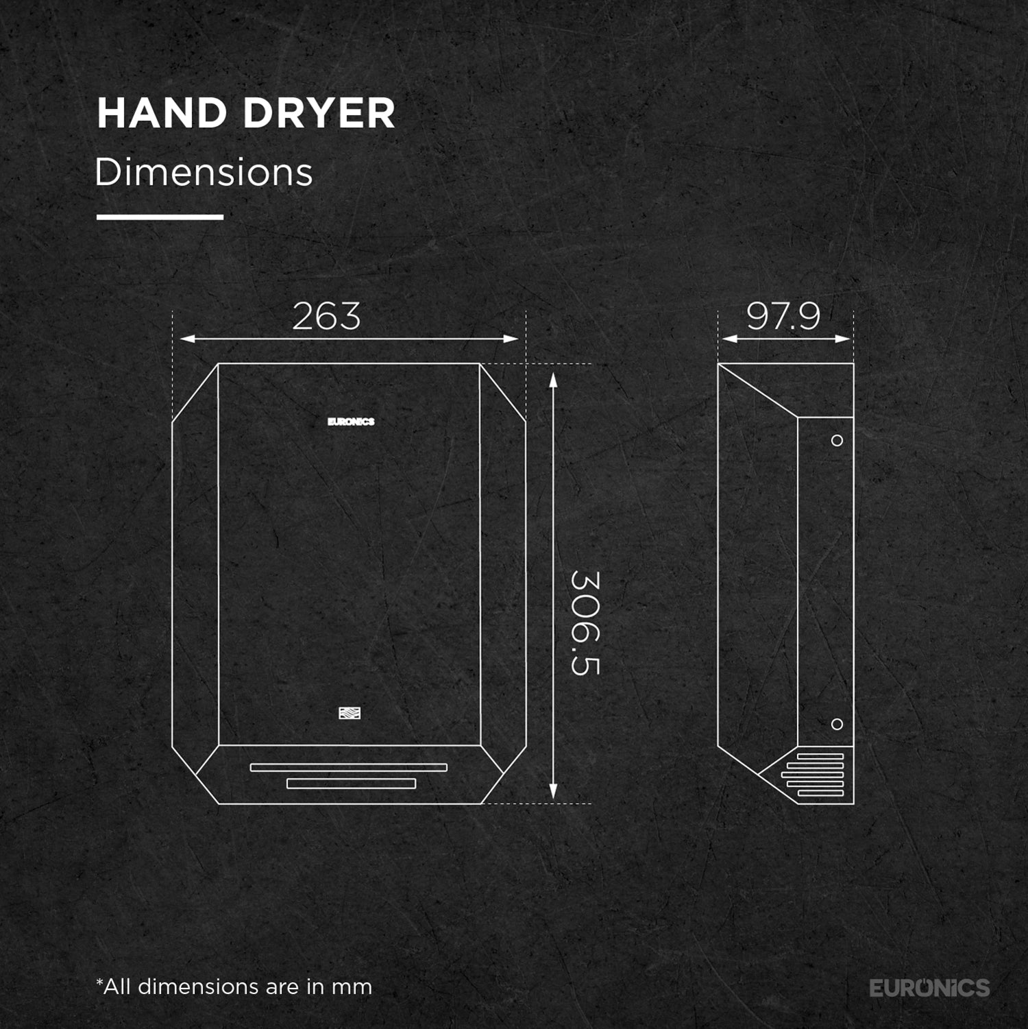 Trion | Automatic Hand Dryer Reliable & Hygienic Automatic Hand Dryer for Commercial Washrooms