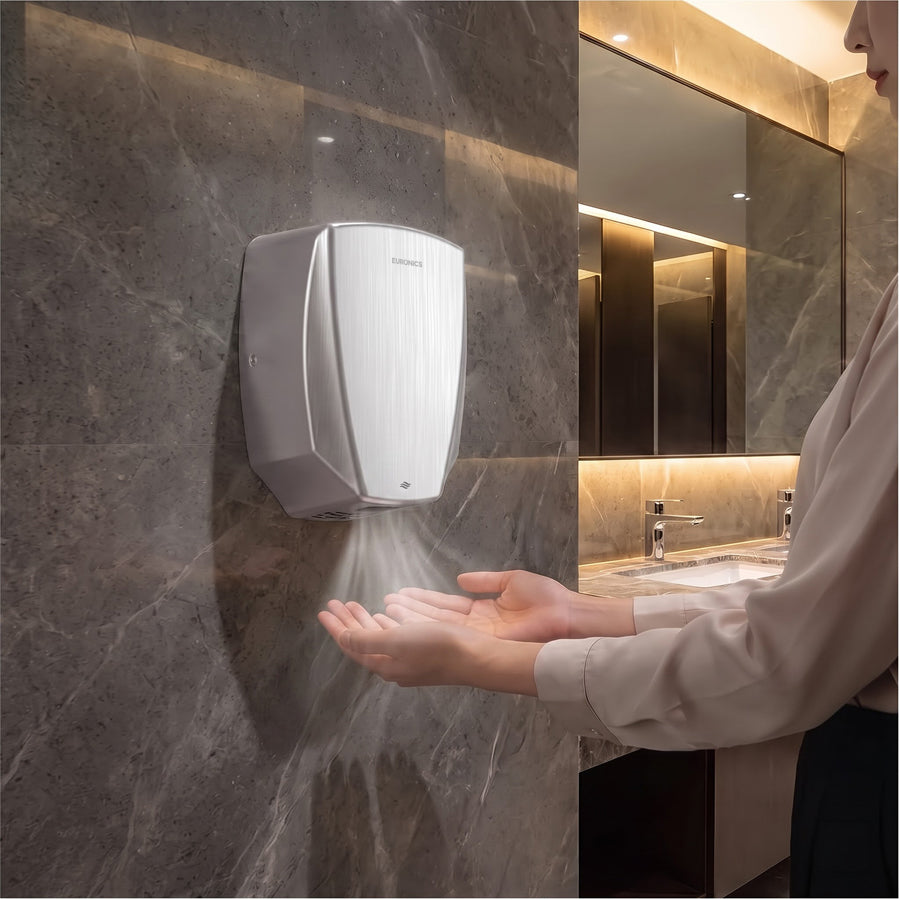 Image of Velora-SS | Hand Dryer | Stainless Steel | Brush Motor | Medium Traffic