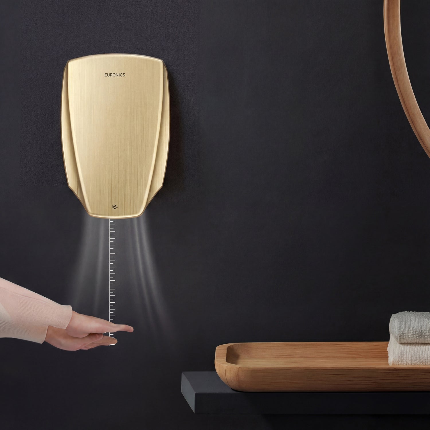 Image of Velora Automatic Stainless Steel Hand Dryer