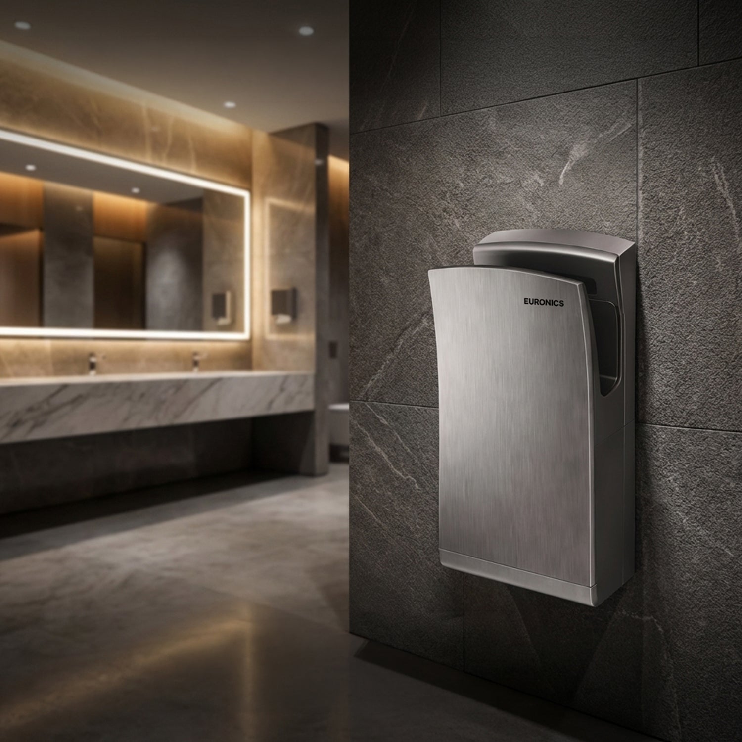 Image of XJD3B | Jet Automatic Hand Dryer (Brushless Motor)/ Premium Stainless-Steel Jet Automatic Hand Dryer for High-Traffic Commercial Washrooms