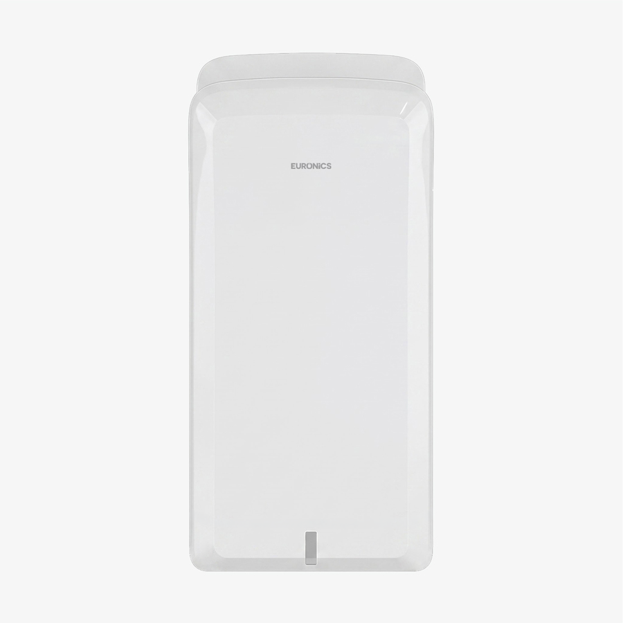 Image of White Euronics Industries YZD3N ABS hand dryer for high traffic washrooms